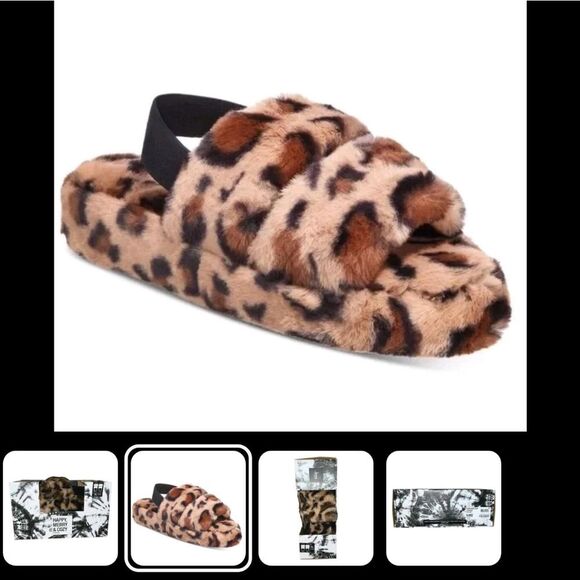 Jenni Leopard Print Slippers..put some SWAG in your comfort 😎 MADE FOR MACYS - Picture 8 of 11